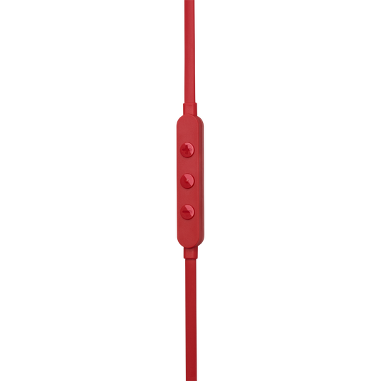 JBL Tune 305C USB - Red - Wired Hi-Res Earbud Headphones - Detailshot 2 image number null